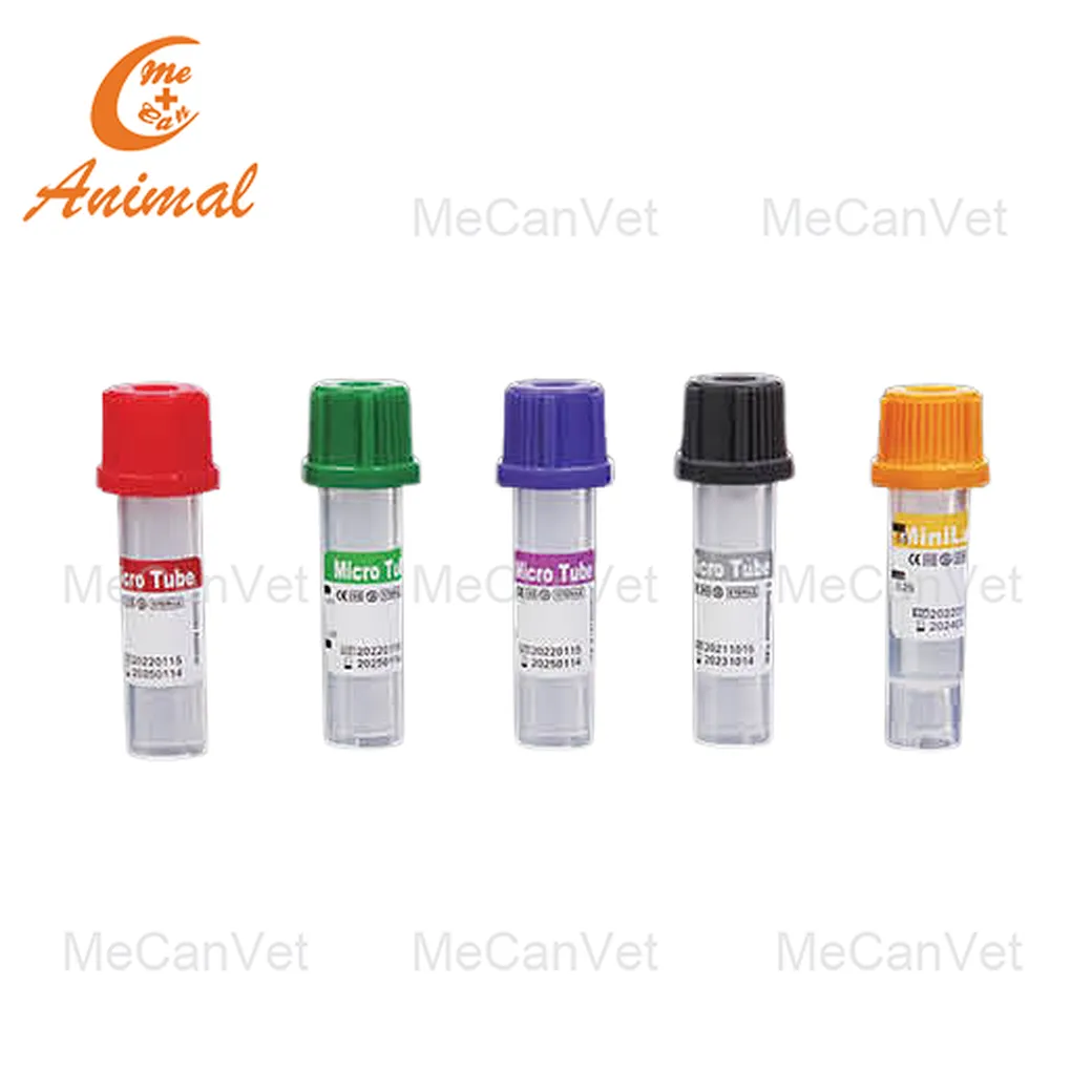 Micro Collection Tubes Veterinary Consumables